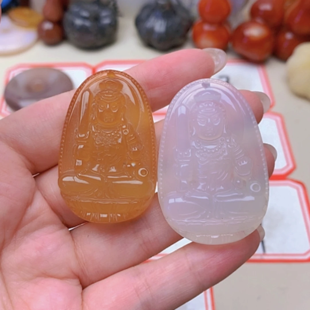 【闪购商品】未镶嵌玛瑙/玉髓珠宝半成品独**二