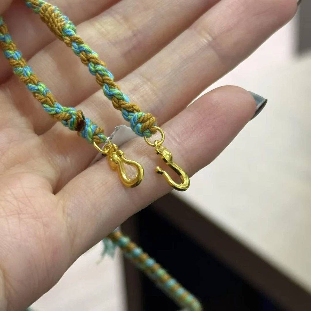 尾链配件足金999-零零