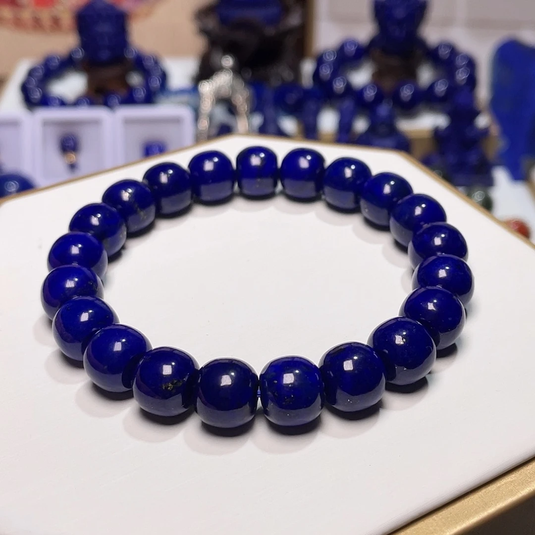 青金石未镶嵌精工老型10.8mm手串