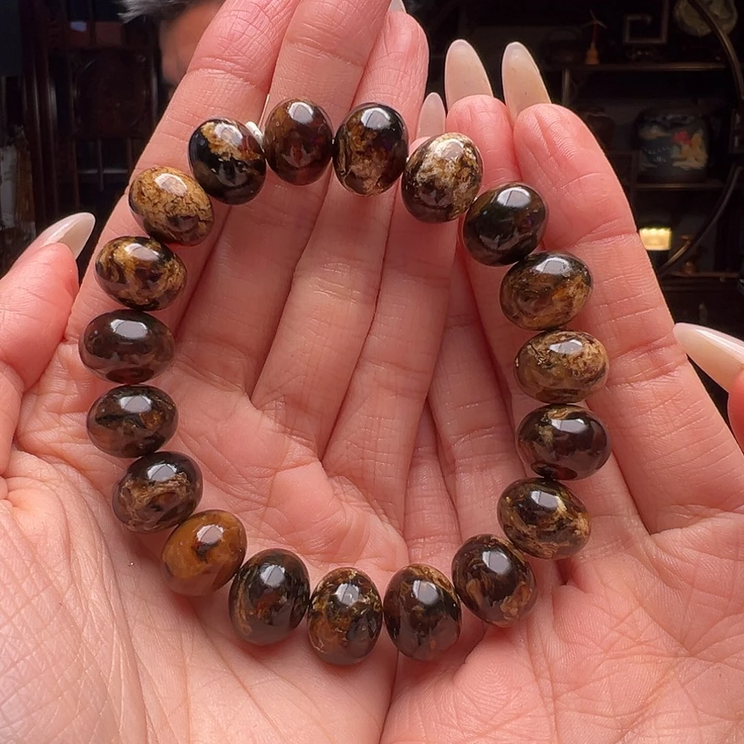 琥珀裸石未镶嵌抚顺琥珀10338。13mm