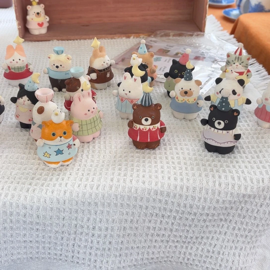 摆件陶可爱的鸭鸭鸭鸭