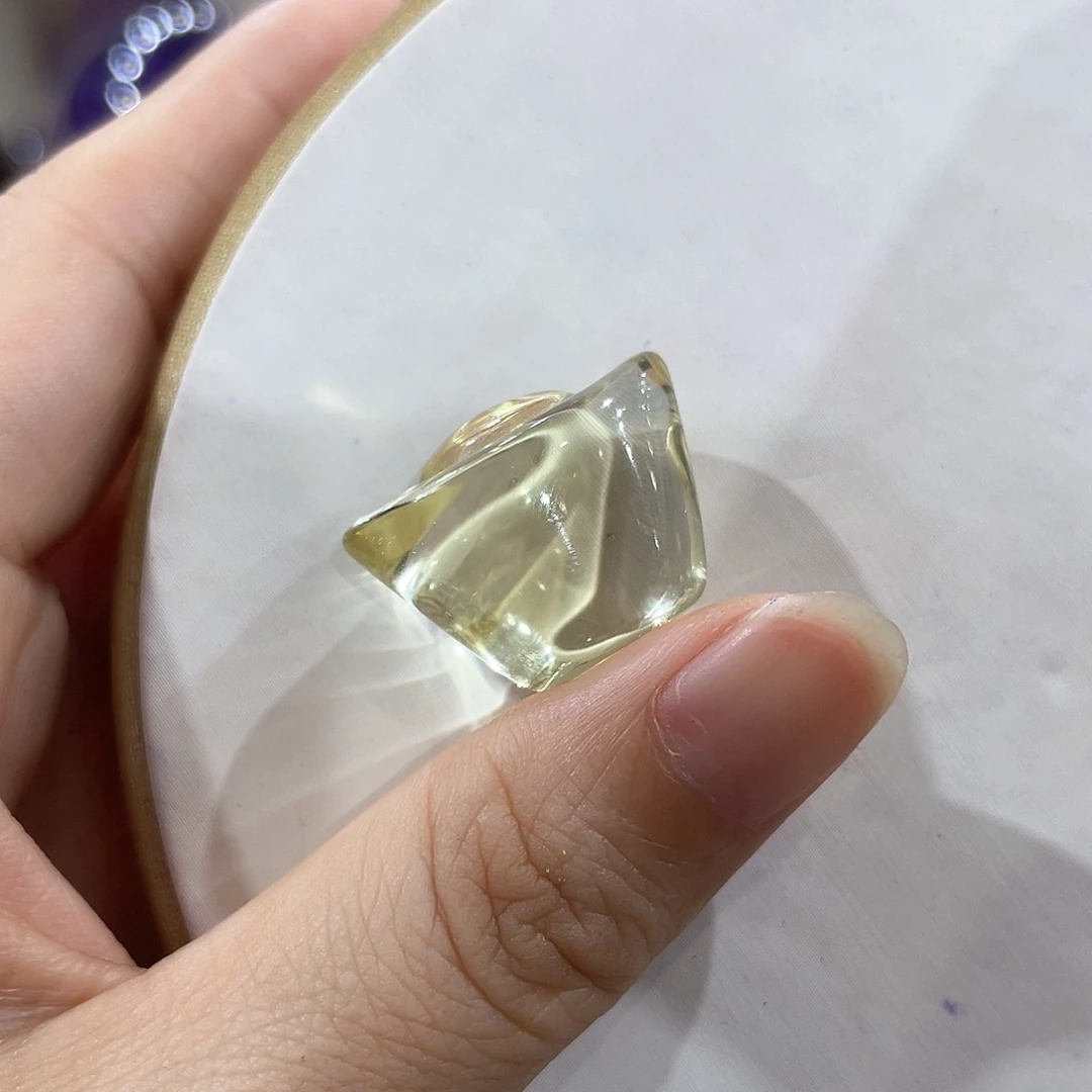未镶嵌珠宝半成品水晶元宝