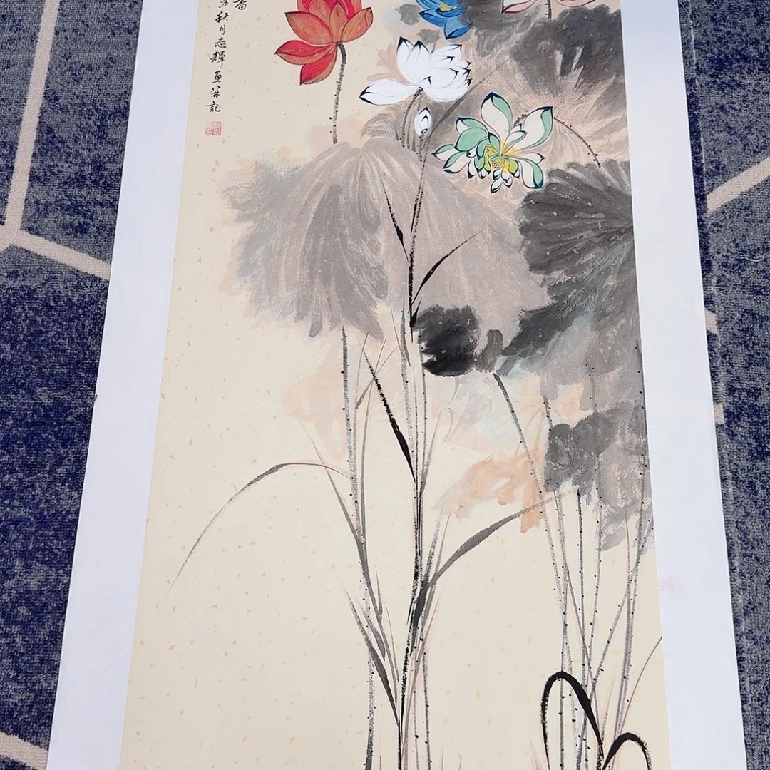 国画国画作品手绘作品