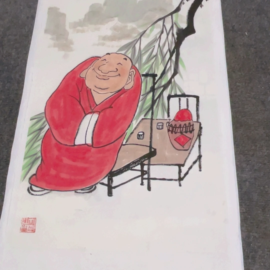 国画2平尺纯手绘国画作品