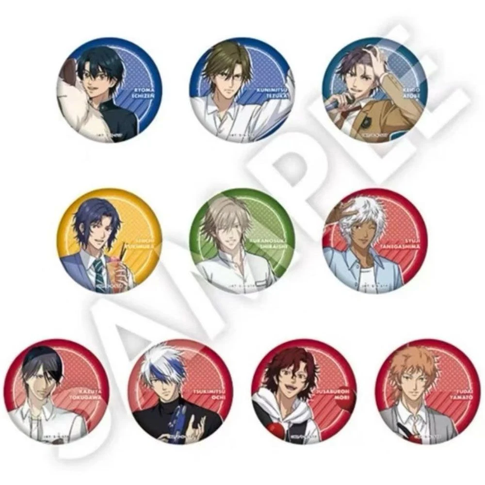 日谷正版 新网球王子round1保龄球联名吧唧徽章 盲袋A7