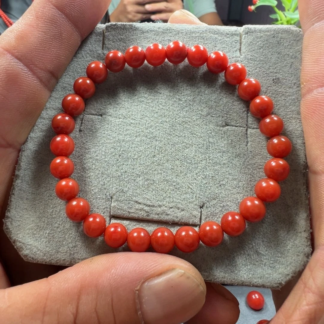 南红玛瑙未镶嵌单圈6