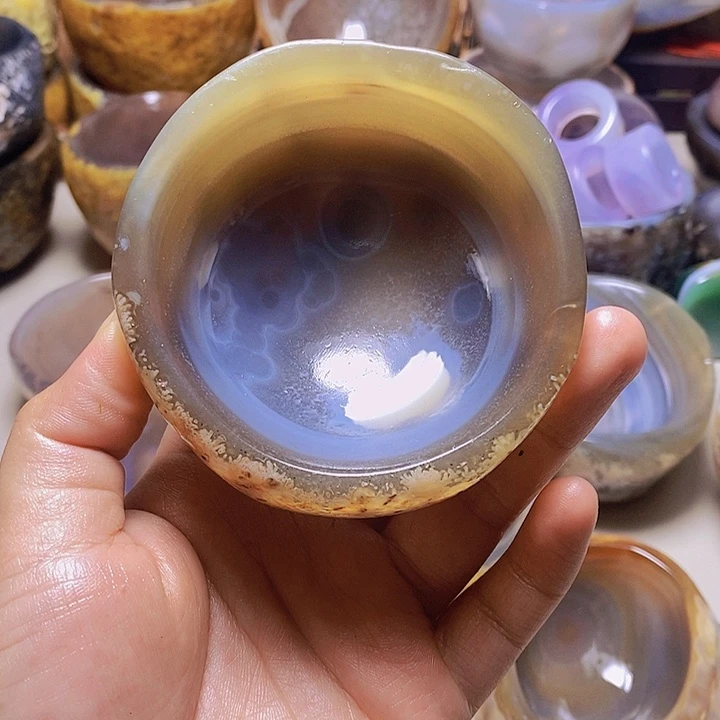 玛瑙/玉髓，未镶嵌蜕*了