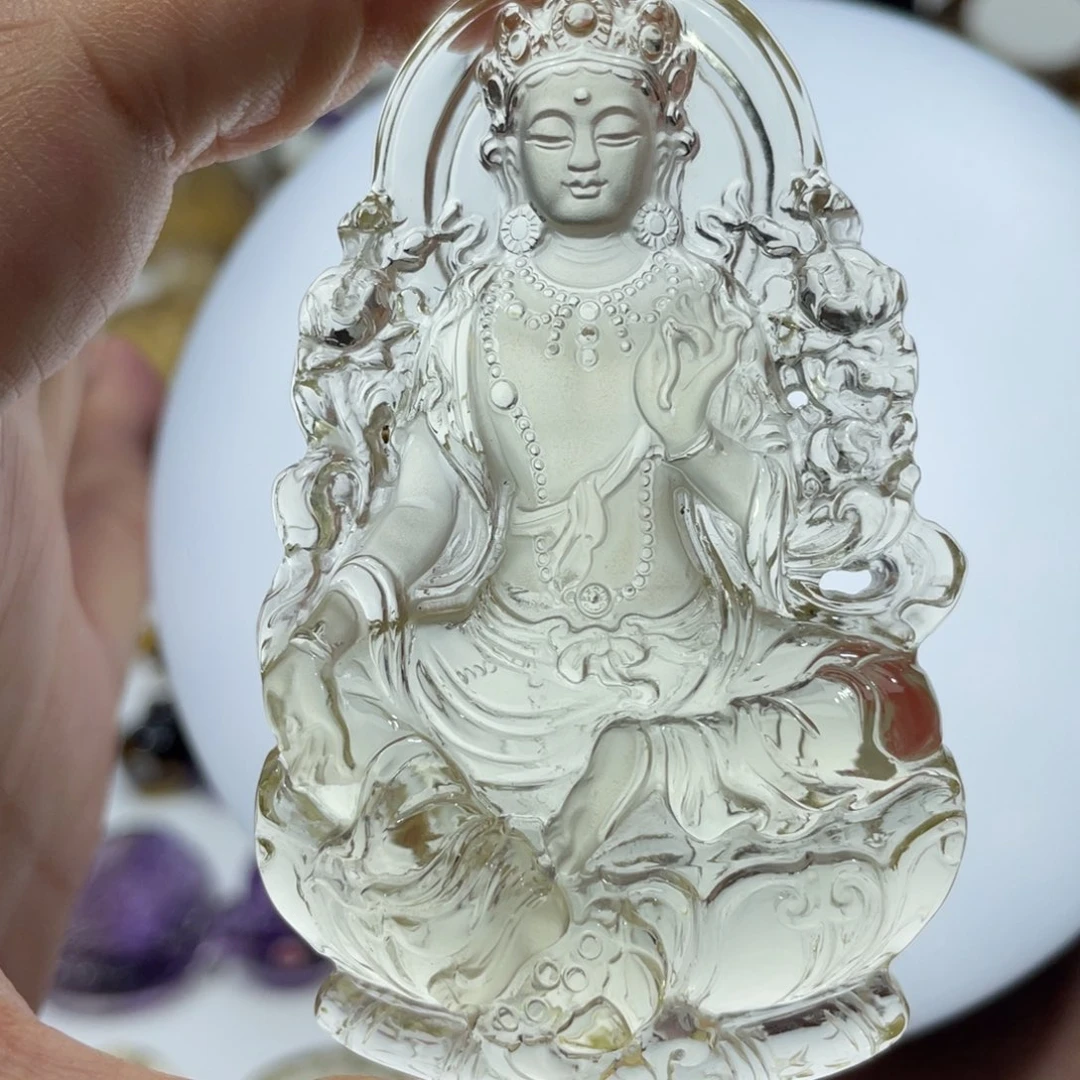 未镶嵌颈饰水晶定制