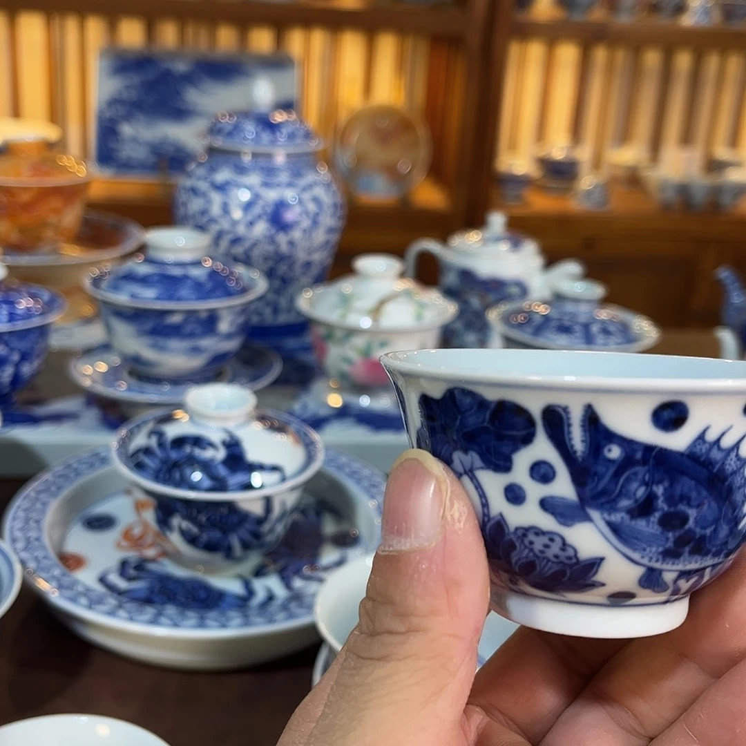 錡镇堂手工手绘绘杯