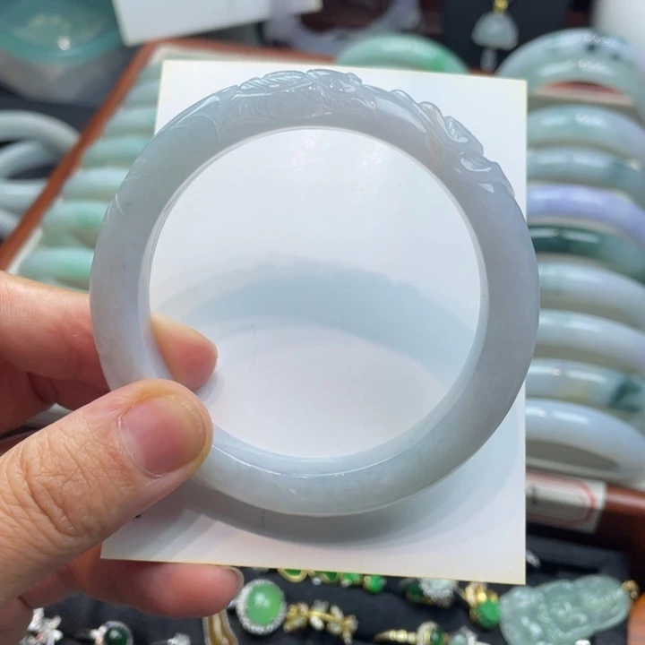 未镶嵌手镯翡翠翡翠手镯56.7