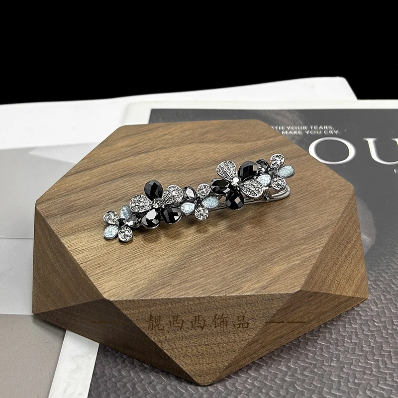 【LXX靓西西】419鸭嘴夹6.3厘米精致氛围感五瓣花时尚碎发夹