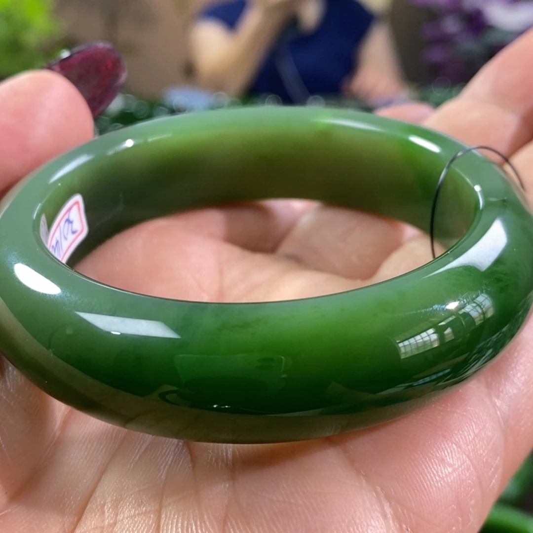 和田玉（碧玉）手镯未镶嵌