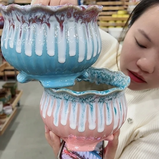 红陶花盆直播间价格的价格