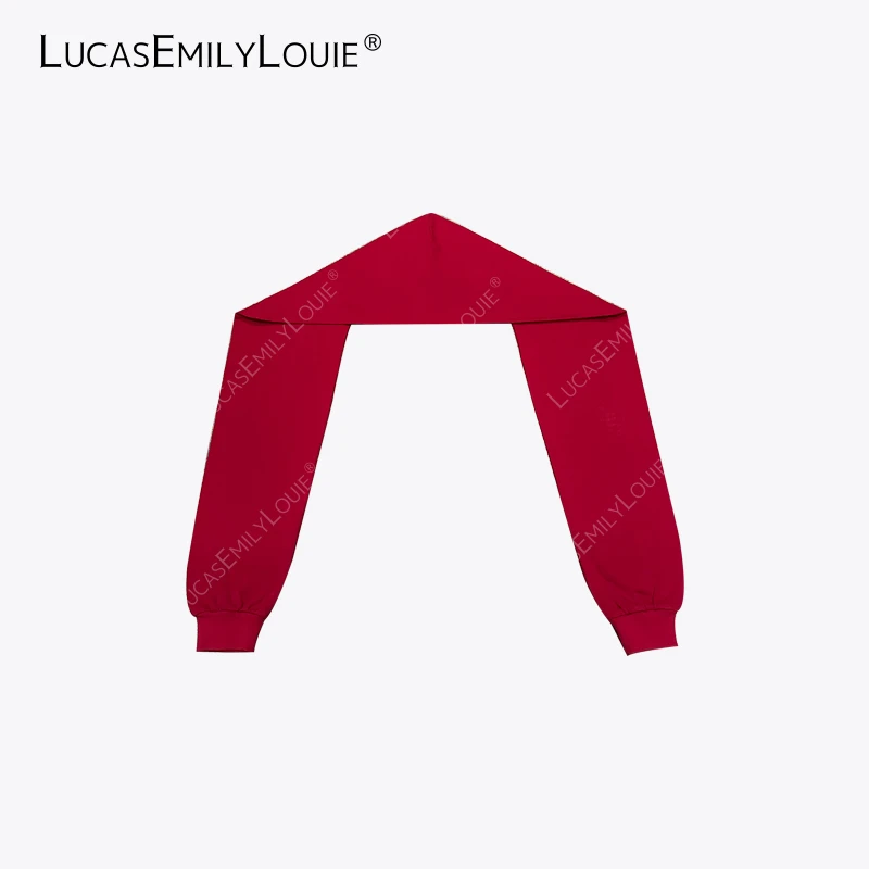 LUCASEMILYLOUIE 棉质四季连帽围巾披肩多用巾240155