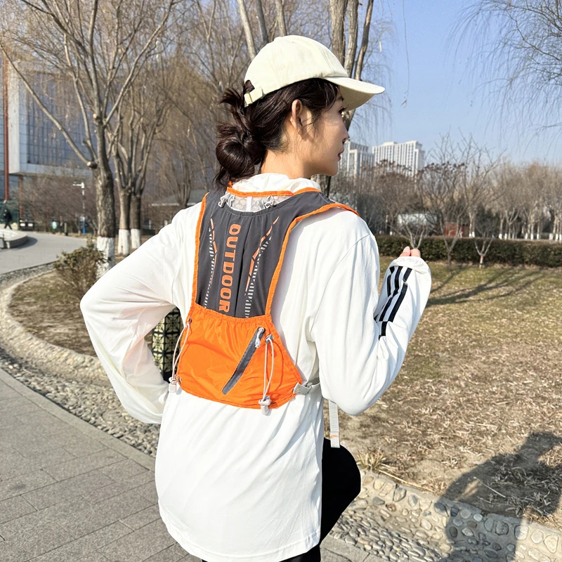 跑步户外水袋背包登山越野跑越野马拉松徒步双肩包男女骑行运动包