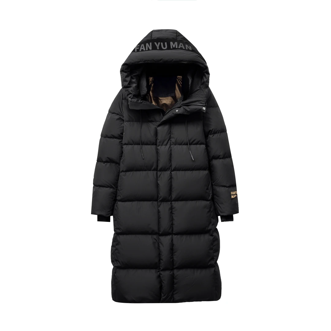 红跑车鹅绒长款羽绒服MT615