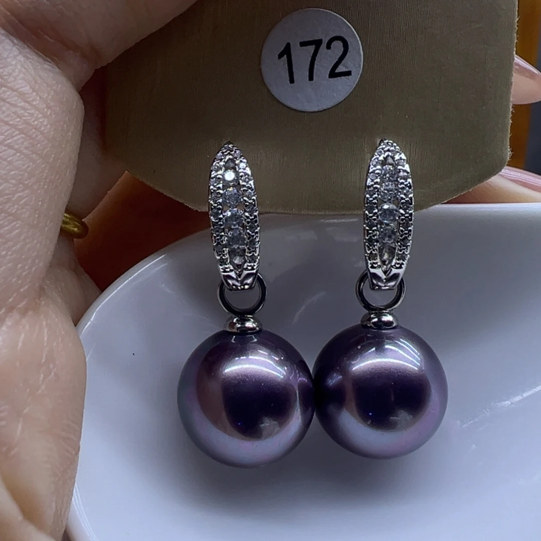 淡水珍珠耳饰未镶嵌