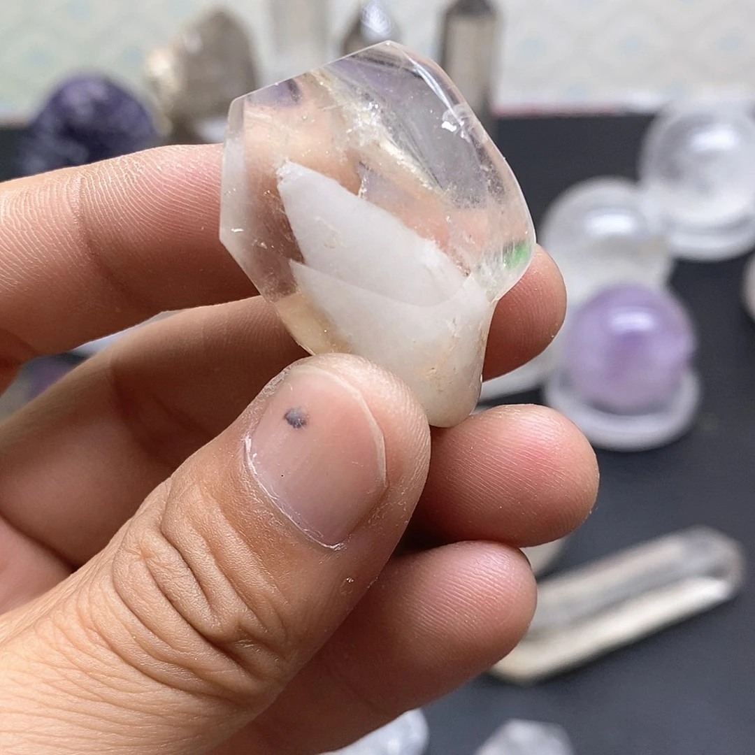 未镶嵌项圈水晶241水晶石