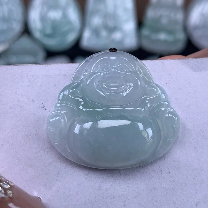 颈饰未镶嵌翡翠佛公