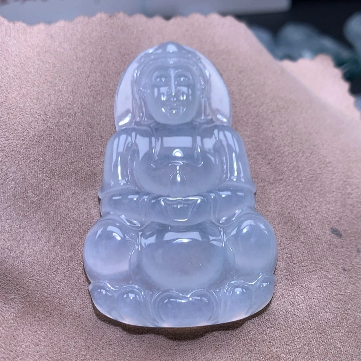 颈饰未镶嵌翡翠缅甸翡翠