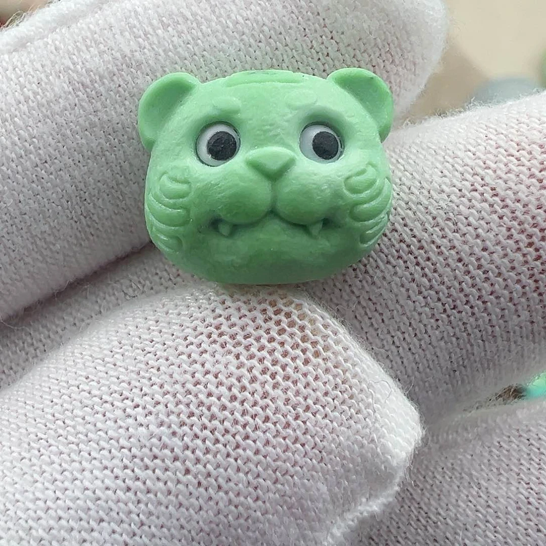 绿松石菜籽黄绿松石Z未镶嵌