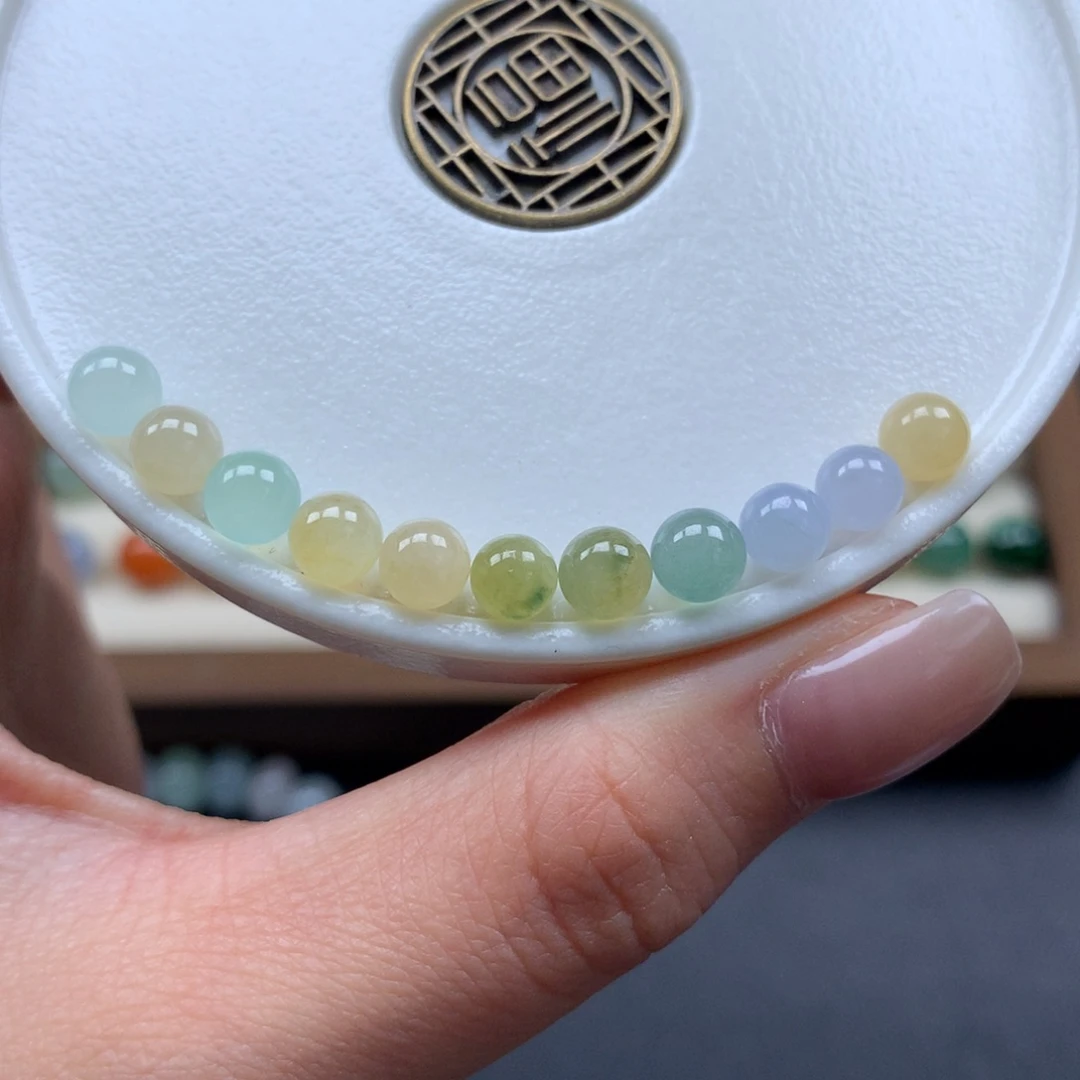 散珠翡翠单颗加，多样性发其一，卡5加