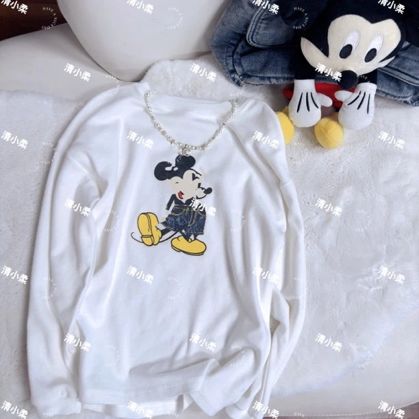 清小柔童装加厚不加绒打底