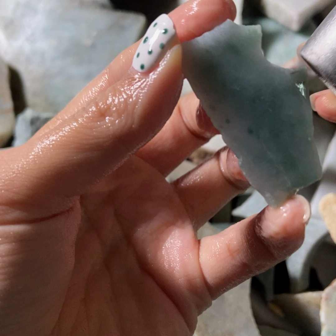 翡翠未镶嵌挂件天然翡翠