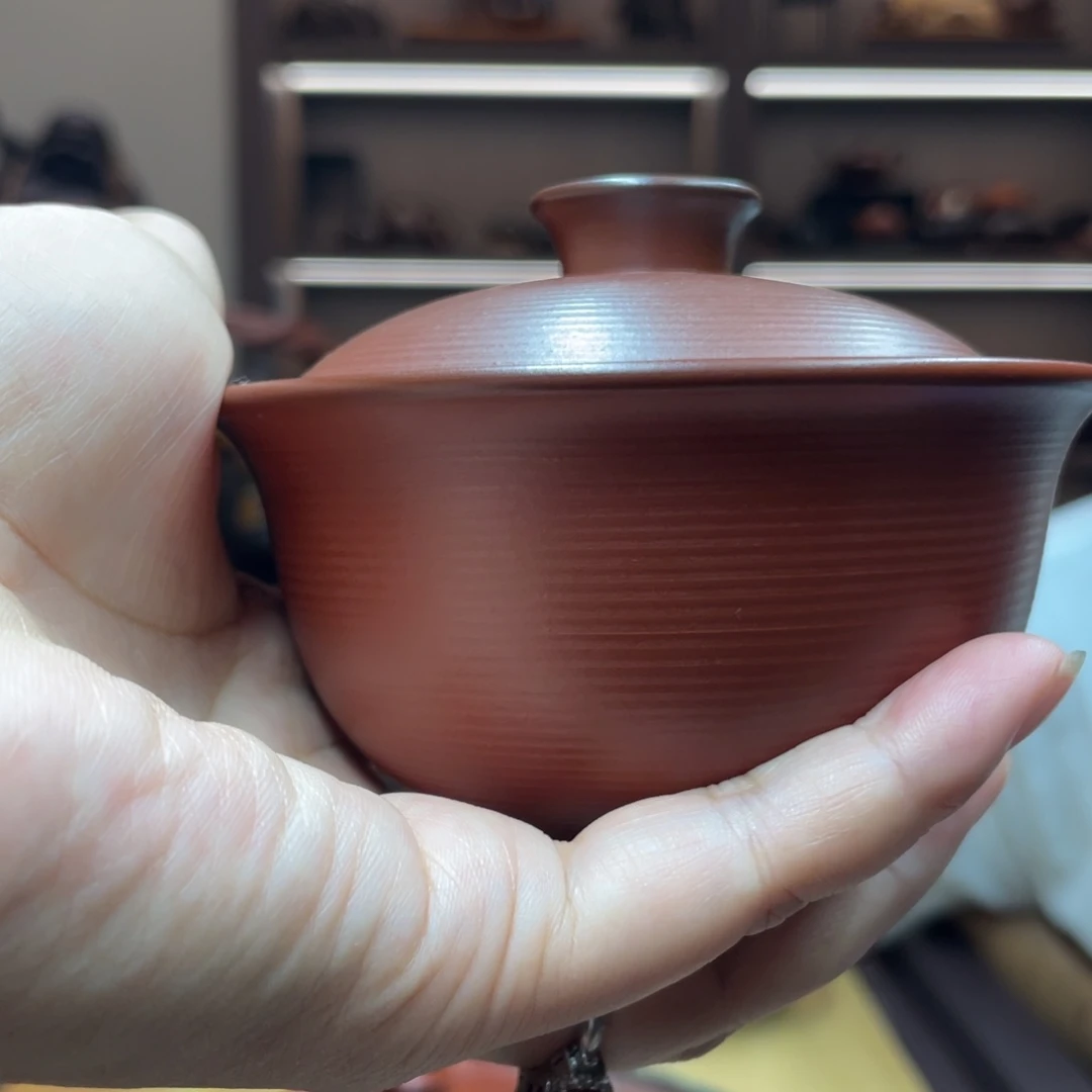 胡***卜茶杯紫砂紫砂盖碗
