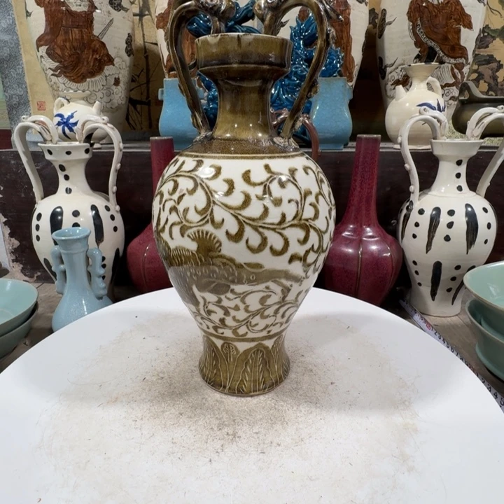 茶盏手工制作陶瓷摆件
