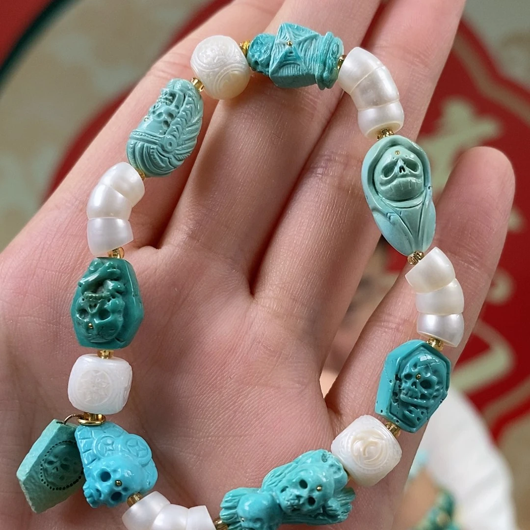 绿松石未镶嵌珠宝奇石