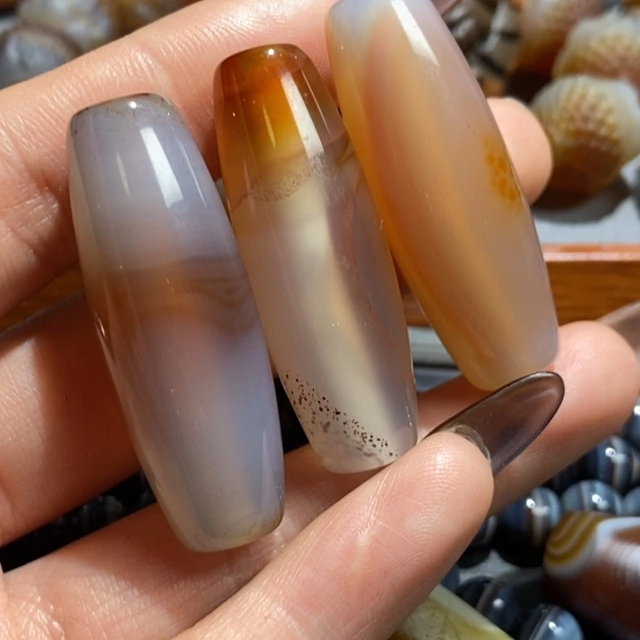 玛瑙/玉髓未镶嵌颈饰