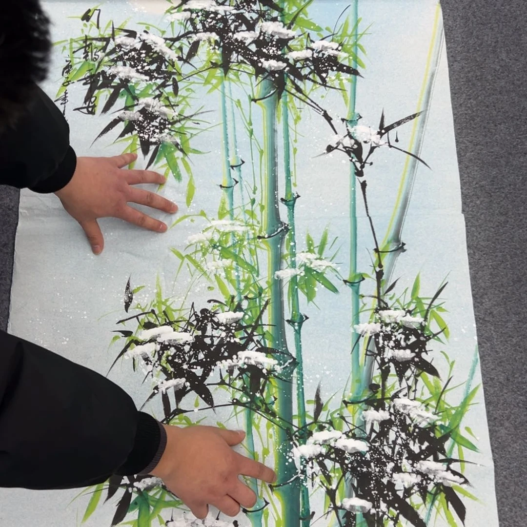 国画宣纸纯手绘字画