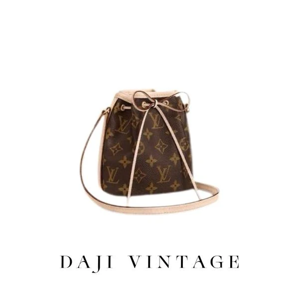 95新 LouisVuitton/路易威登 大吉中古3/LV noe nano斜挎包