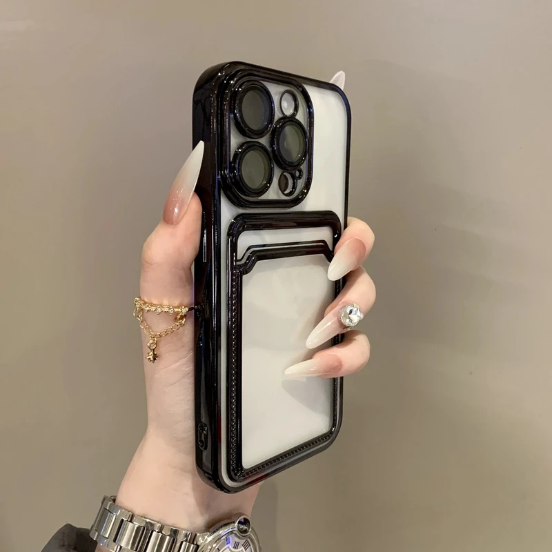 新年卡包2025适用iphone16promax手机壳苹果15pro全包14/13软胶12