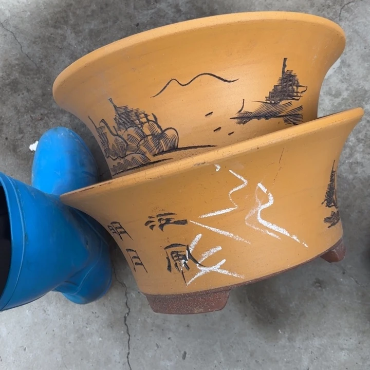 紫砂花盆紫砂的颜色