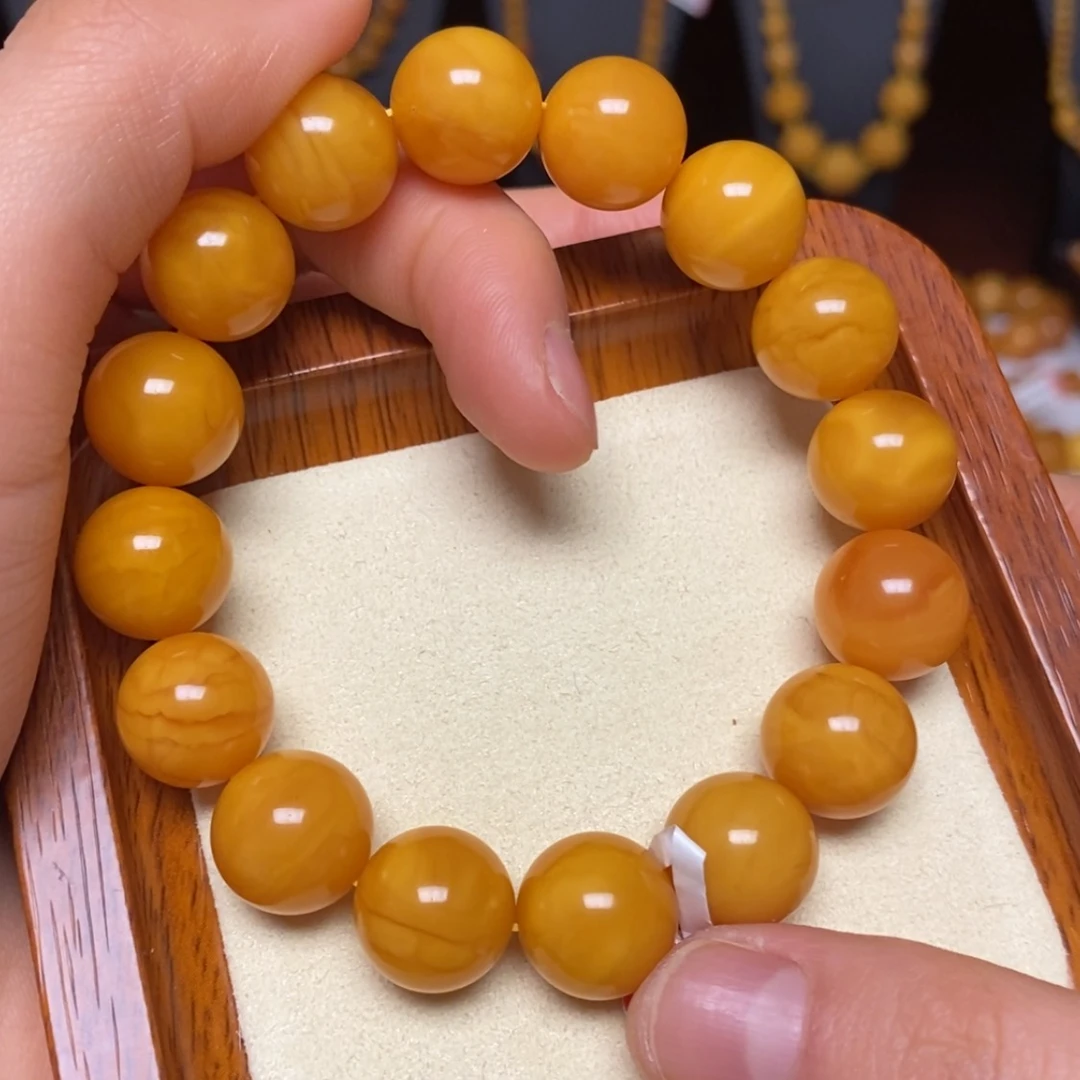 【闪购商品】蜜蜡手链未镶嵌手串