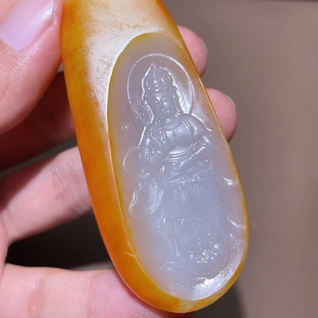 和田玉颈饰未镶嵌Y