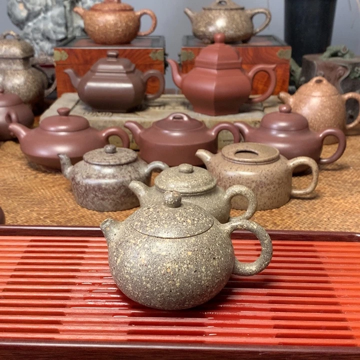 紫砂茶壶粗砂西施