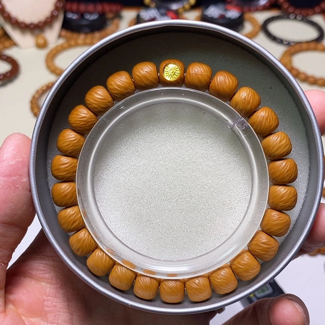 猴头核桃手串全品单标款千刃云锦 尺寸9+ 馒头料