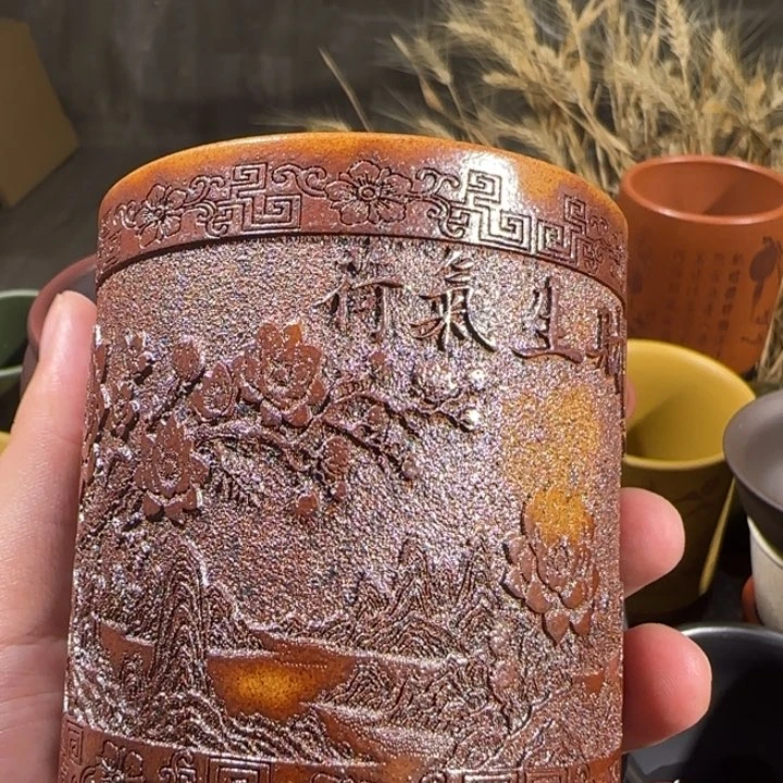 茶杯紫砂全手工紫砂