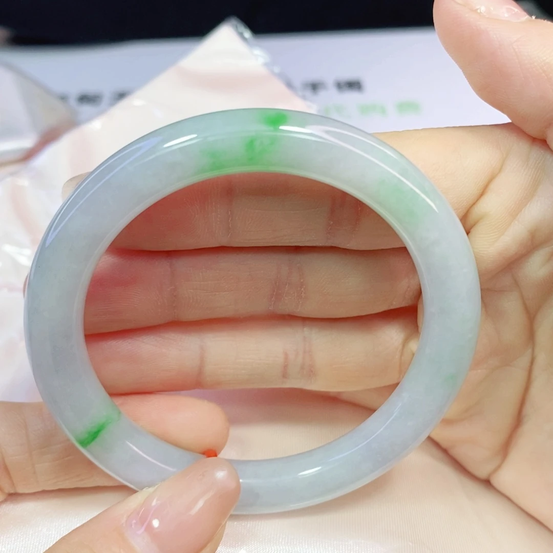 未镶嵌手镯翡翠行*53圆条