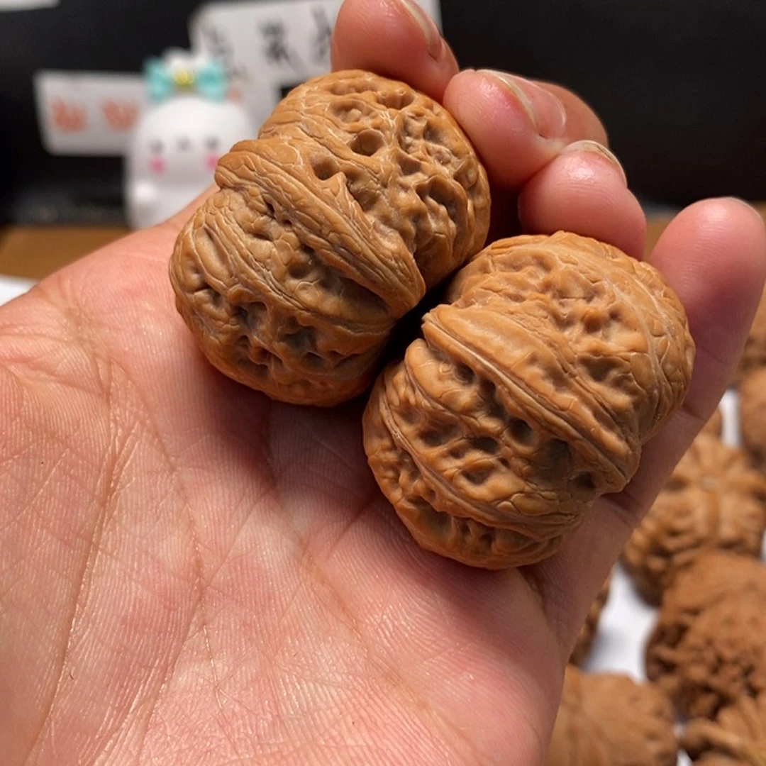 吊坠文玩核桃40尺寸全品元宝
