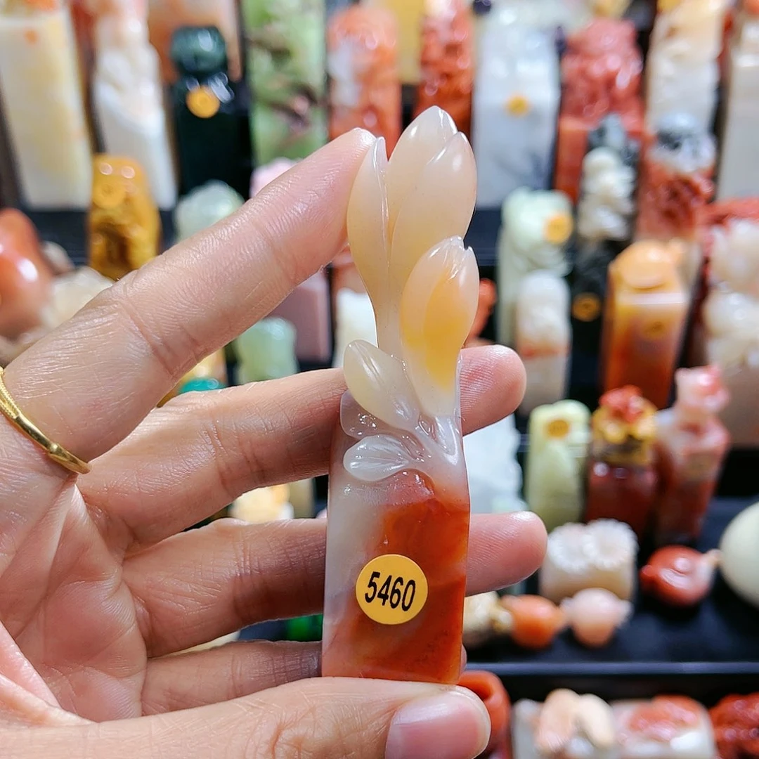 昌化石印石樱*米5460包邮包刻