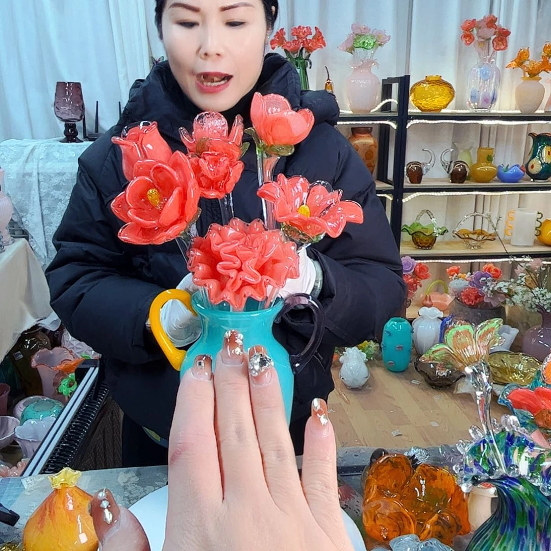 6花家悦美居琉璃摆件