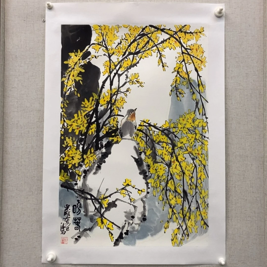 天***道国画墨鱼精品墨鱼精品