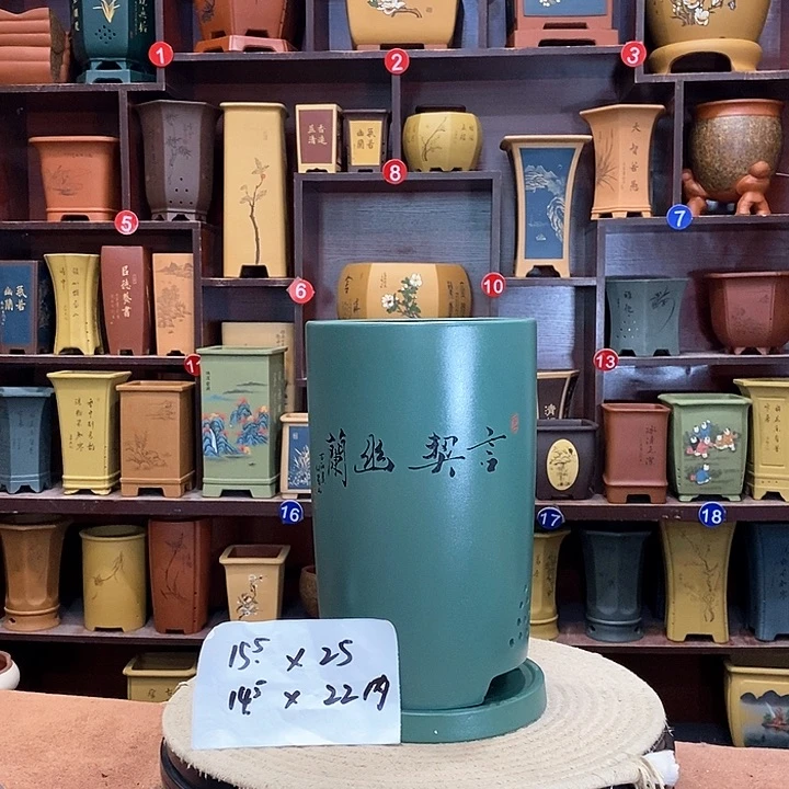 紫砂花盆紫砂花盆