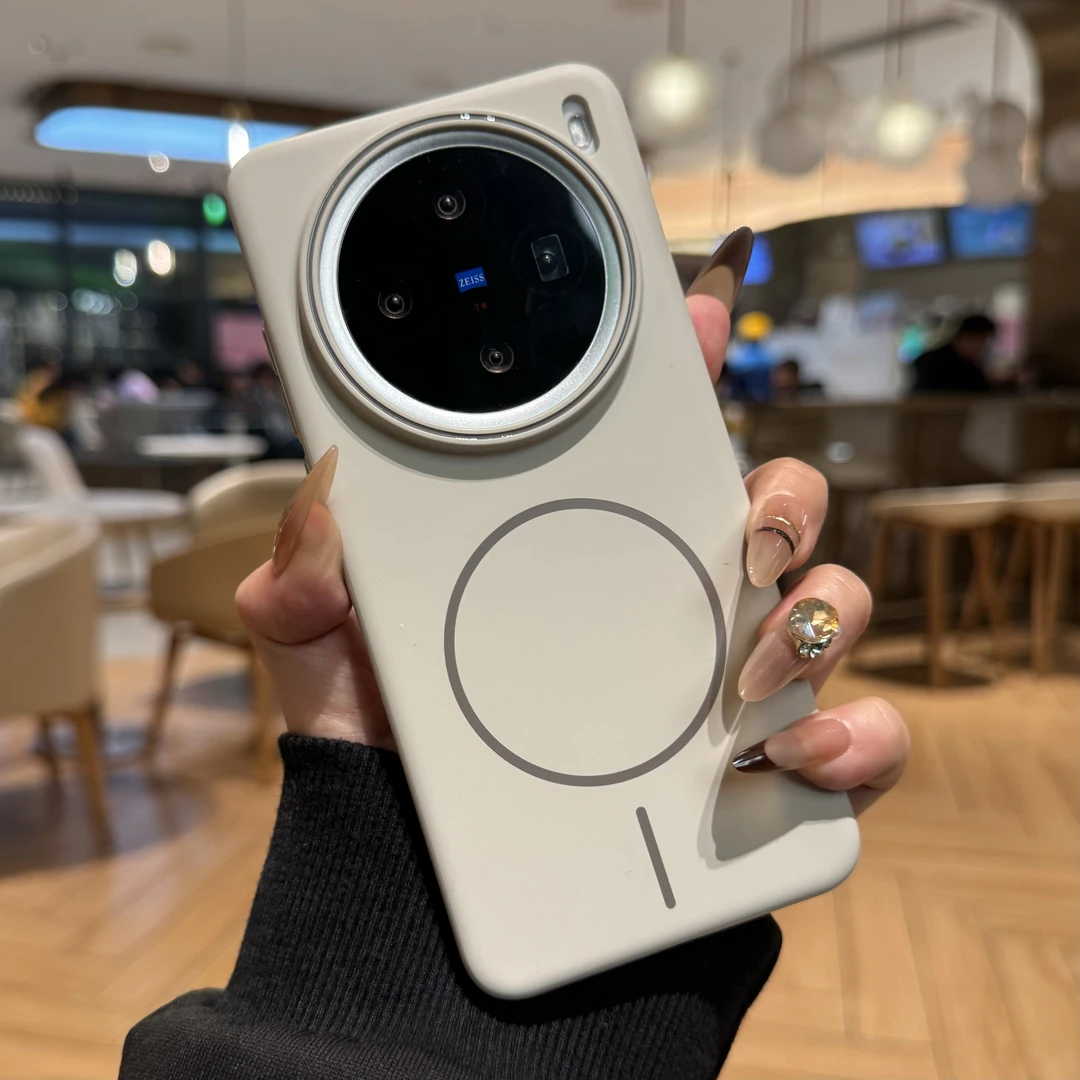 适用vivox200手机壳磁吸小米15超薄oppofindx8硬壳华为mate70pro