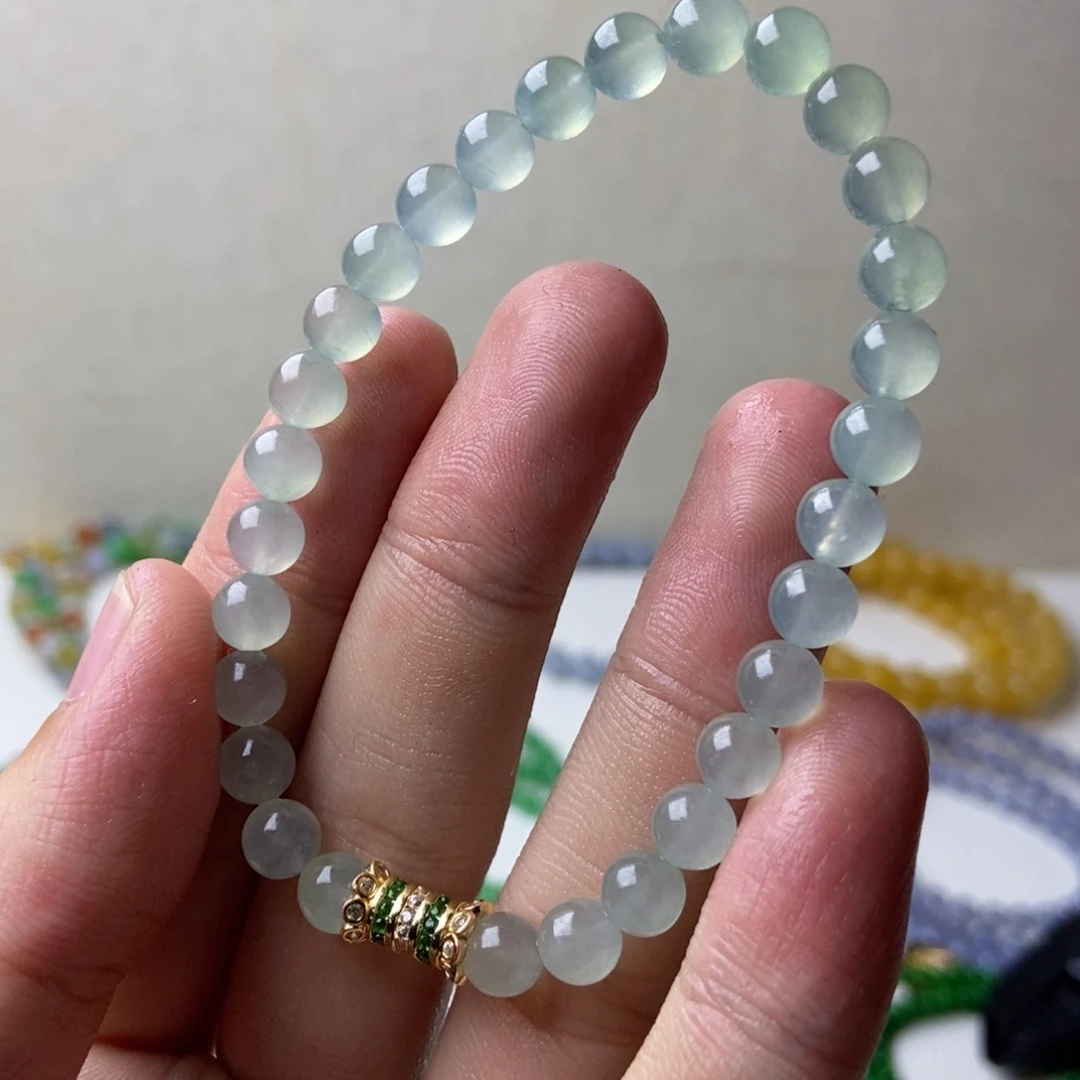 定制翡翠未镶嵌缅甸翡翠A货卡6.2