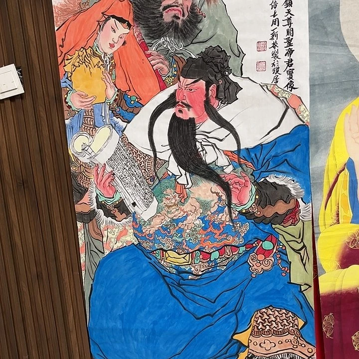 国画作品原文春山月见